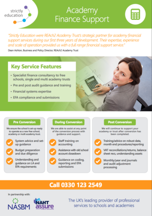 Academy Finance Support